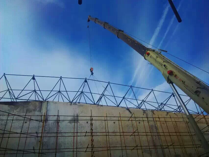 黑河食堂网架结构工程